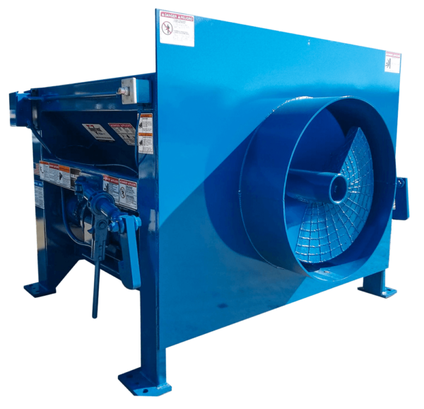 AST-220 stationary compactor blue